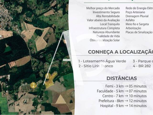 #2431 - Área para Venda em Xanxerê - SC - 2
